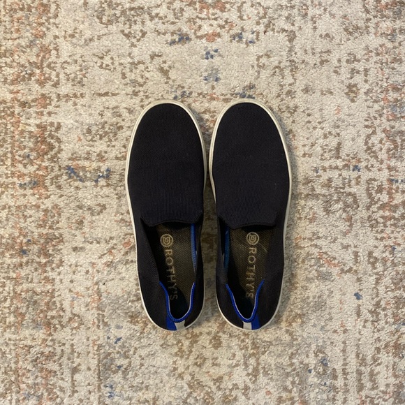 Rothy's Shoes - Black Rothy’s the original slip on sneaker size 8.5